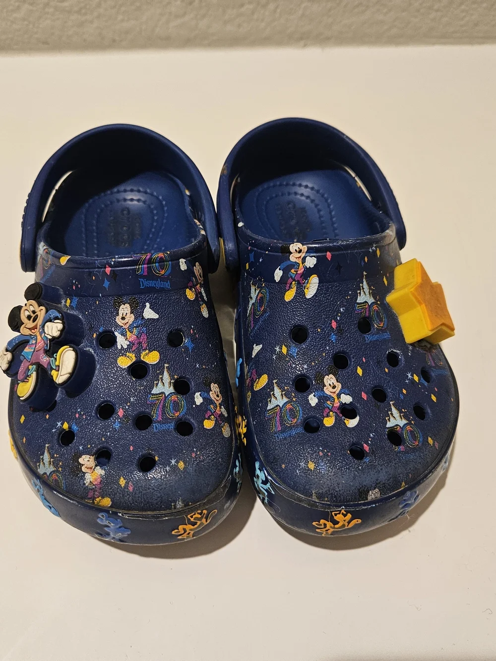 Crocs Kids' Mickey Mouse Disneyland 70th Anniversary Clogs